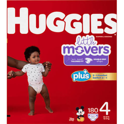 Huggies little Movers size 4