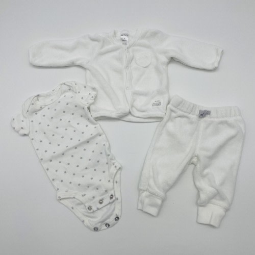 Carters Worlds Most Adorable Baby Boys 3 Months 3 Piece Bear Matching Set 2118