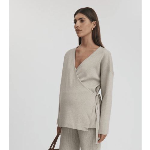 Nursing Wrap Sweater