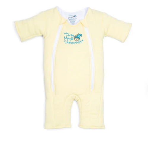 Yellow Baby Merlin’s Magic Sleepsuit | 100% Cotton Baby Sleepwear