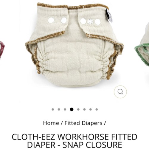 Workhorse Cloth Diaper - Size Large