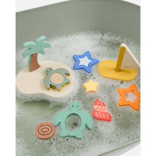Foam Bath Puzzles - Tropical Island