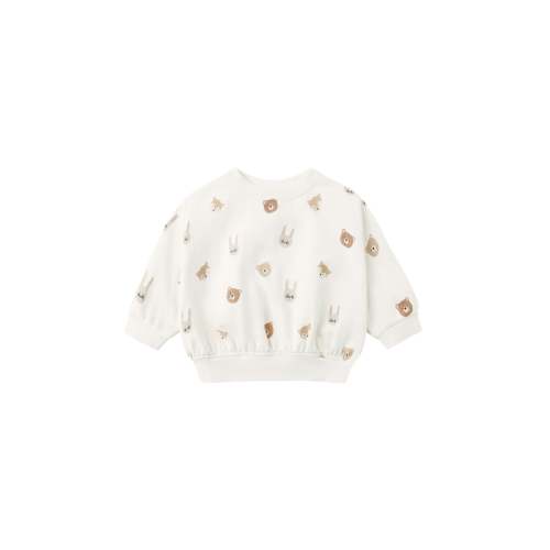 Quincy Mae - Relaxed Fleece Sweatshirt - Critters