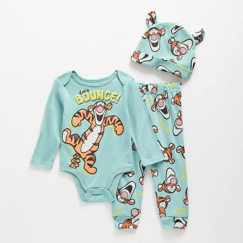 Baby Boys Winnie The Pooh 3-pc. Pant Set, Color: Teal - JCPenney