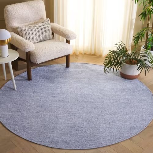 Montauk MTK321 Hand Tufted Indoor Area Rug. 
Lilac color  
6' Round