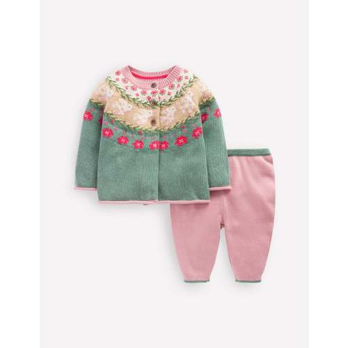 Knitted Play Set-Csarite Green Dove