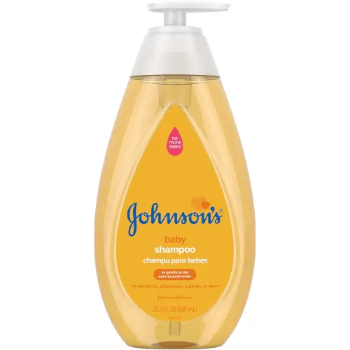 Johnson's Baby Shampoo with Tear-Free Formula, Shampoo for Baby's Delicate Scalp & Skin, Gently Washes Away Dirt & Germs, Paraben-, Phthalate-, Sulfate- & Dye-Free, 20.3 fl. oz