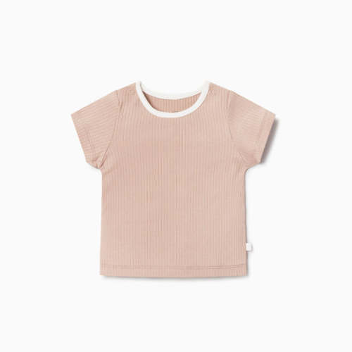 Ribbed Short Sleeve Tee
