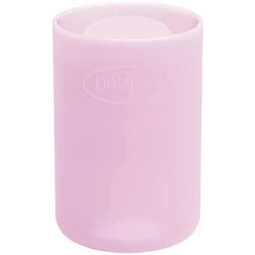 Dr. Brown's Narrow Glass Bottle Sleeve, Pink, 4 oz, 1-Pack