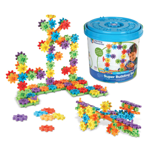 Learning Resources Gears! Gears! Gears! Super Set Building Toys for Kids, Ages 3+