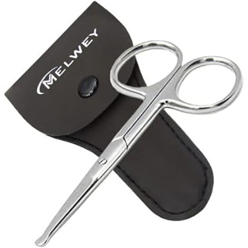 Rounded Small Hair Scissors 3.7" - Baby Nail, Nose & Beard Scissors