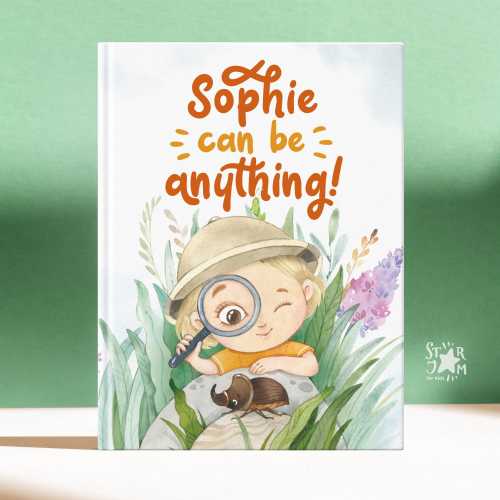 Personalised Kids Book - You Can Be Anything! Custom Story for Child, Birthday gift, gift for nephew, Kids Customised Story, Christmas gift