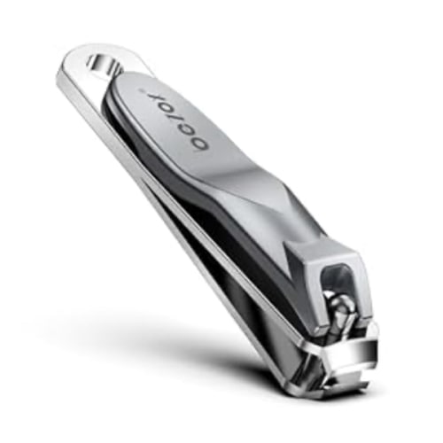 BEZOX Safe Baby Nail Clippers, Small Jaw Kids Nail Clipper Trimmers for Infants, Child and Toddlers, Precision Nail Grooming Tool for Tiny Fingers and Toes - Silver