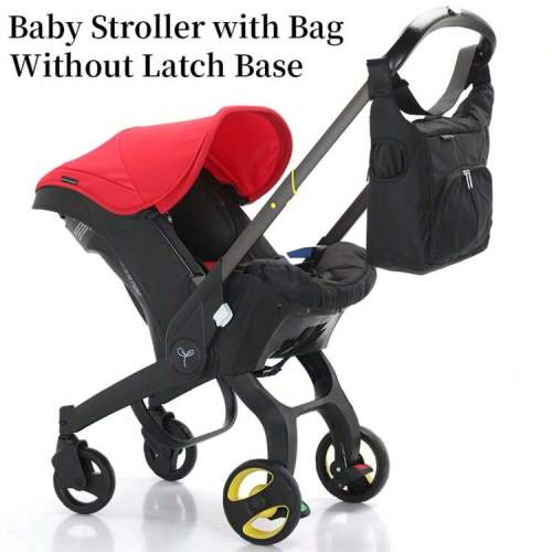 Cochecito de bebé con bolso, sin base Latch, cochecito para recién nacido, cochecito multifuncional para recién nacidos y niños pequeños, equipado con arnés de pecho, cochecito plegable, reversible, ideal para viajar | SHEIN USA