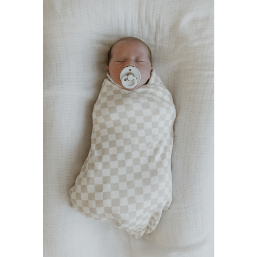 Checkers Perfect Bamboo Swaddle