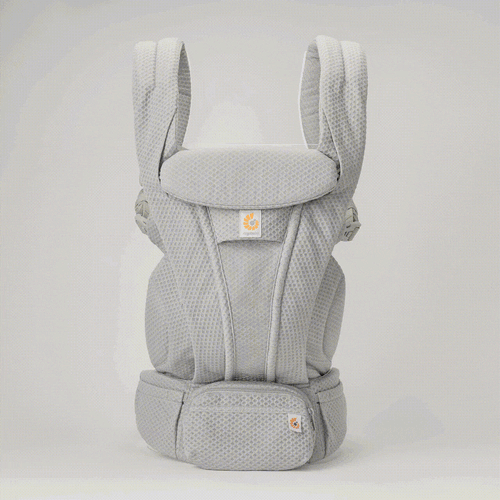 Shop Omni Deluxe Baby Carrier - NEW CARRIER | Ergobaby Pearl Grey Mesh