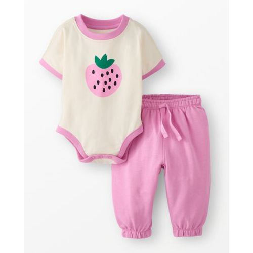 Baby Graphic Bodysuit & French Terry Sweatpants Set