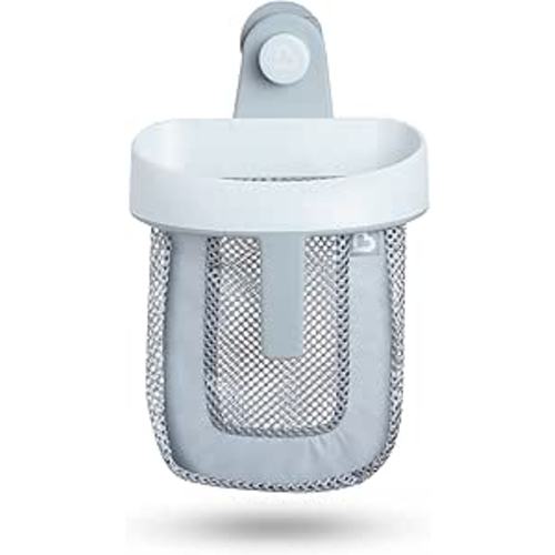Munchkin Hanging Bath Toy Storage with Quick Drying Mesh, Grey