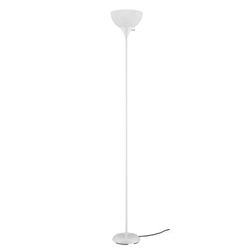 Mainstays 71" Modern White Floor Lamp with 3-Way Switch