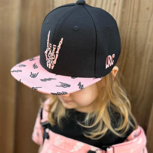 Rock On Snapback (Pink)