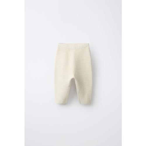 LINKS KNIT TROUSERS - Ecru | ZARA United States
