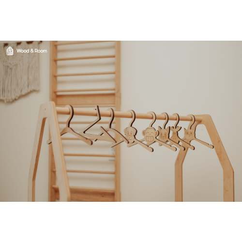 Kids Wooden Hangers (10 pcs)