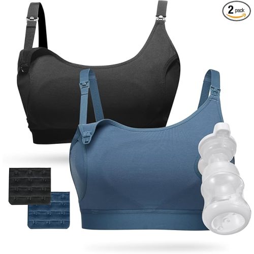 Momcozy Pumping Bra Hands Free 2 Pack