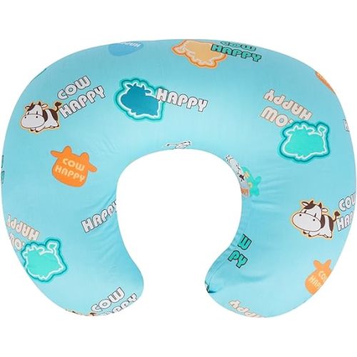 Nursing Pillow & Breastfeeding Pillow – Ergonomic C-Shape for Breastfeeding & Bottle Feeding, Standard Size Breathable with Washable Cover, Hypoallergenic,Tummy Time & Sitting Support ( 0-12Months)