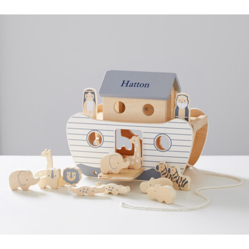 Noahs Ark Wooden Toy Set