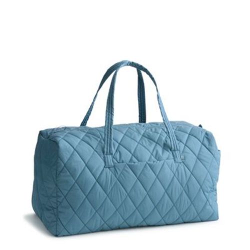 Vera Bradley Women's Outlet Ultralight XL Travel Duffel Bag Bluestone