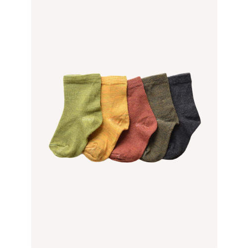 Merino Wool Infant Nature Socks 5 Pack – Nui Organics