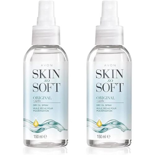 Original JOJOBA Dry Oil Spray (5 Fl. Oz) Each – Luxury Lightweight Body & Hair Oil Mist – Fast-Absorbing, Non-Greasy, Silky Smooth Finish 150ML (2-PACK)