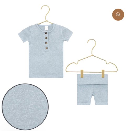 Miller Plush Knit Shortie Set