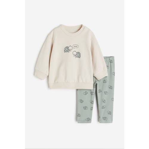 2-PIECE SWEATSHIRT AND LEGGINGS SET