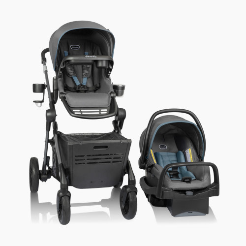 Evenflo Pivot Troop Child and Pet Modular Travel System - Bluestone Gray, Travel System