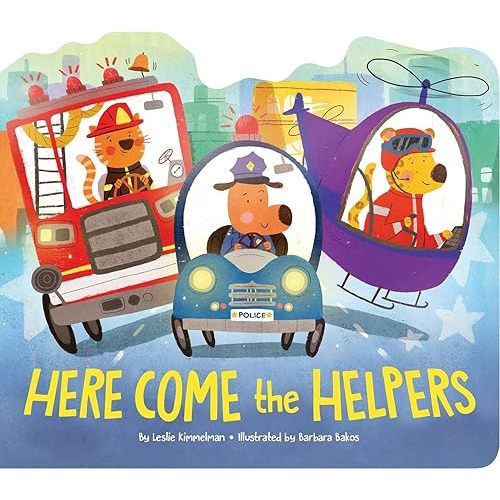 Here Come the Helpers Board book – May 1, 2018