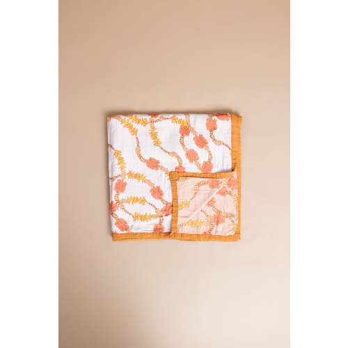 Oversized Blanket - Sea Salt/Dusk Hapa Lei