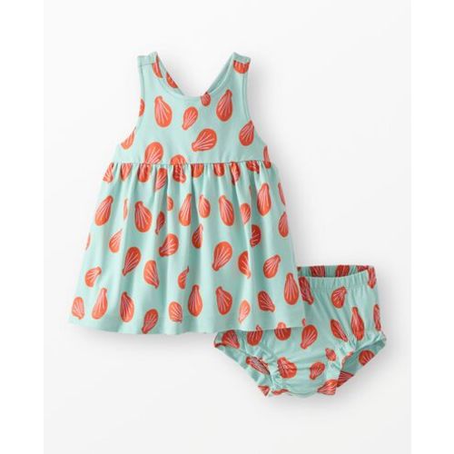 Baby Crossback Dress & Bloomers Set