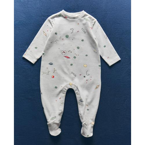 COTTON BABY ROMPER SPACE | Zara Home United States of America