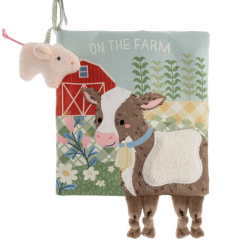 Interactive Fabric Soft Book for Babies: Farm – Nantucket Kids Classic Childrens Clothing That Never Goes Out Of Style