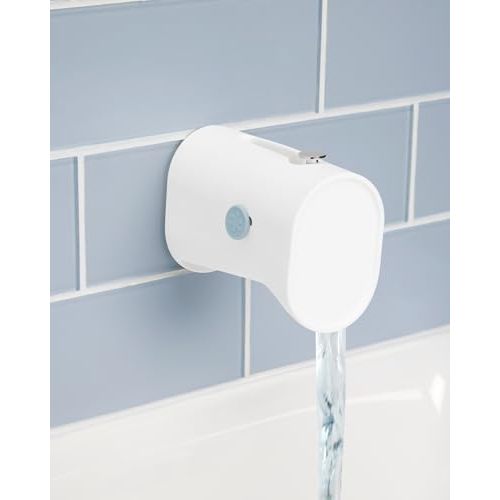 Skip Hop Baby Bath Spout Cover Soft Silicone Faucet Safety Guard with Adjustable Design, Fits Most Bath Spouts, Wave