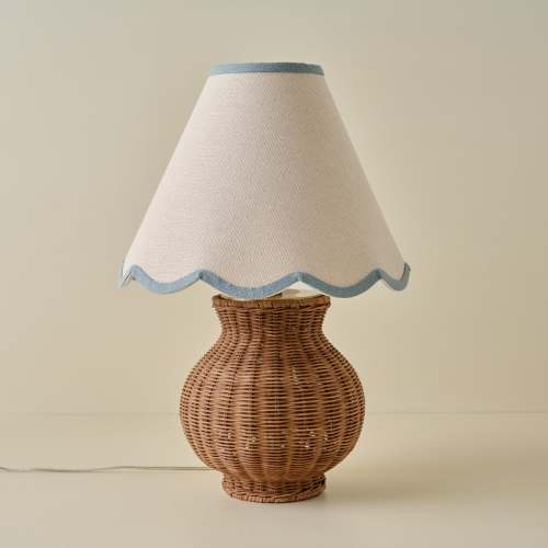 Cassie Rattan Table Lamp – Magnolia