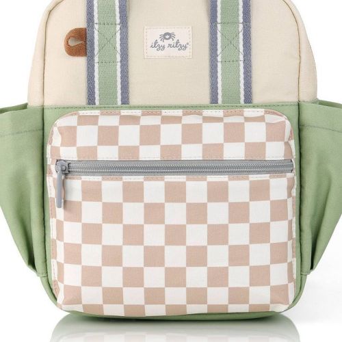 Itzy Ritzy Toddler Backpack - Checkerboard