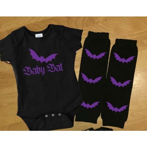 Baby Bat Bodysuit and or Bat Leg Warmers - Etsy