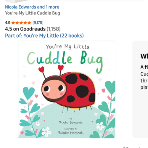 You're My Little Cuddle Bug