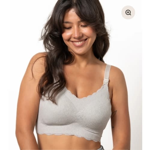 Silver Moon Lace Nursing Bra