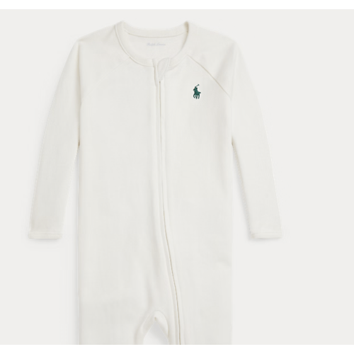 Cotton Interlock Footed Coverall