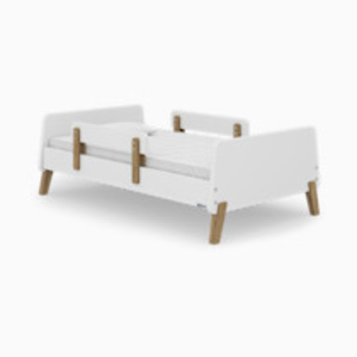 dadada Muse Toddler Bed - White/Natural