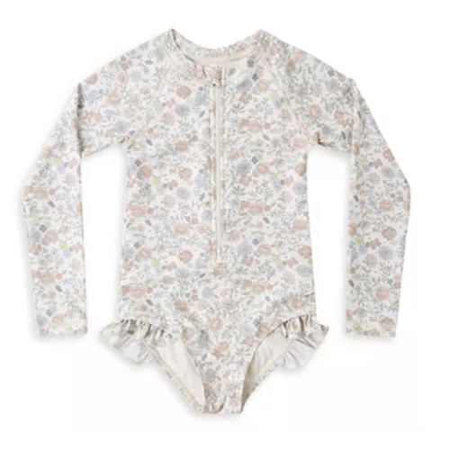 Girls' Printed One Piece Rashguard Swimsuit - Baby
0-3M