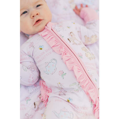 Thank Heaven for Little Girls - Zip Up Footie